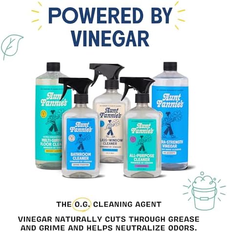 Aunt Fannie's Bathroom Cleaning Bundle, Spray + Bowl Cleaner, 2 Pieces