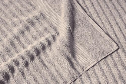 Lane Linen Luxury Bath Towels Set - Luxurious Hotel-Style Shower Towels and Washcloths Sets, 100% Cotton Bath Towel Sets for Bathroom - Includes 2 Bath, 2 Hand & 2 Wash Cloths (Set of 6) - Platinum