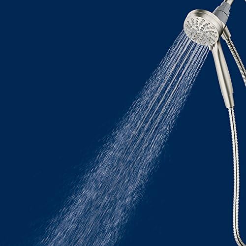 Moen Engage Magnetix Shower Head with Handheld Sprayer,6 Spray Functions,Spot Resist Brushed Nickel,26100EPSRN,(Pack of 2)