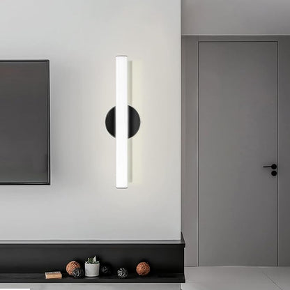 OOWOLF Bathroom Vanity Light, Adjustable Brightness 12W 17.3inch Bathroom Light Fixtures,1200LM Led Vanity Bar, 5000K Natural White, Wall Lamp for Mirror Kitchen Living Room Hallway Cabinet Porch