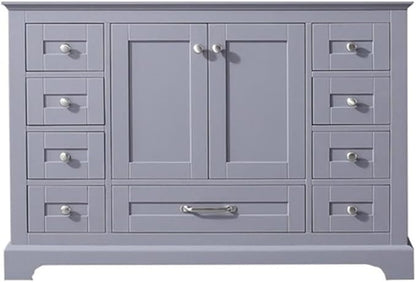 Dukes 48 in. W x 22 in. D Dark Grey Single Bath Vanity