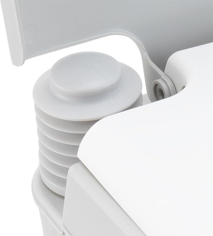 Hengs Portable 2.5 Gallon Gray Toilet