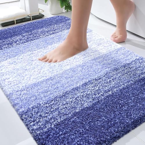 OLANLY Bathroom Rugs Mat 30x20, Extra Soft Absorbent Microfiber Bath Rugs