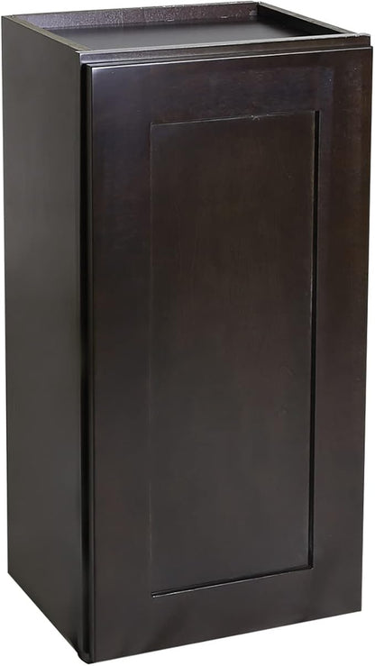 Design House Brookings Shaker Unassembled Wall Kitchen Cabinet W1524, 15 W x 12 D x 24 H, Painted White with Sherwin Williams®, Solid Wood – Design House, 561548