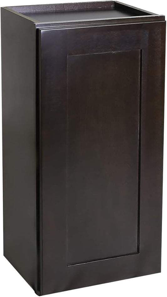 Design House Brookings Shaker Unassembled Wall Kitchen Cabinet W1524, 15 W x 12 D x 24 H, Painted White with Sherwin Williams®, Solid Wood – Design House, 561548