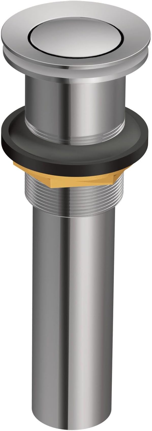 Moen 140780 Bathroom Vessel Sink Pop-Up Drain Assembly, Chrome