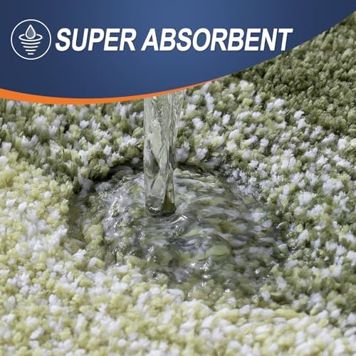 OLANLY Bathroom Rugs Mat 30x20, Extra Soft Absorbent Microfiber Bath Rugs