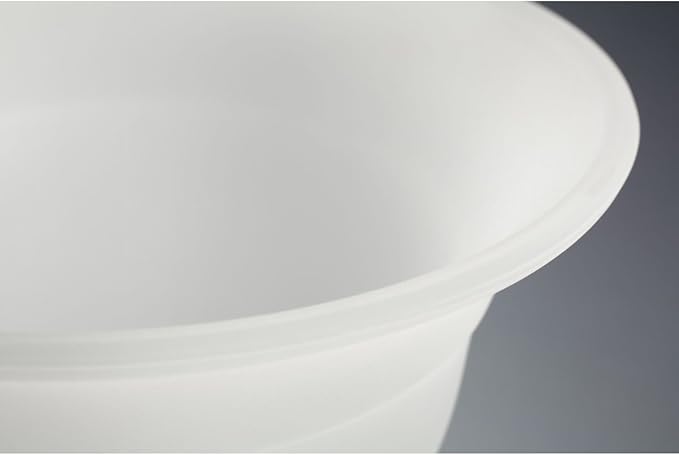 Progress Lighting 2-Light Etched Glass Traditional Bath Vanity Light, Trinity Collection, Indoor, P3191-09, Brushed Nickel