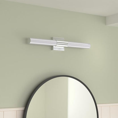 TRLIFE Dimmable Bathroom Vanity Ligh Fixture, 3 Color Temperature Modern Bathroom Vanity Light, 12W LED Vanity Light Bathroom Lights Over Mirror (12W, 24inch)