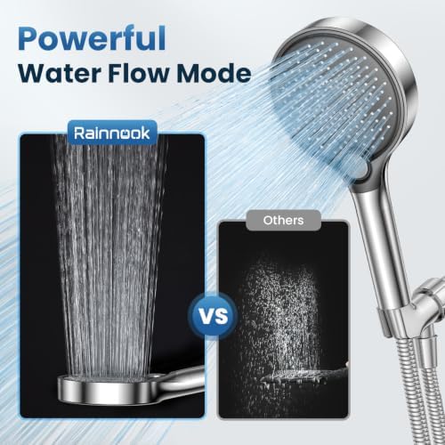 Filtered Shower Head with Handheld for Hard Water