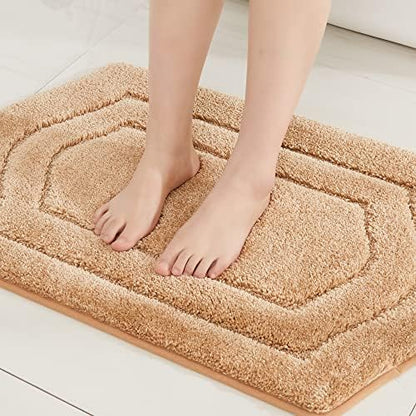 COSY HOMEER Non-Slip Bath Mat Extra Thick Absorbent Plush Washable