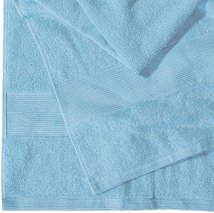 Belizzi Home Premium Cotton Oversized 2 Pack Bath Sheet 35x70-100% Pure Cotton - Ideal for Everyday use - Ultra Soft & Highly Absorbent - Machine Washable - Sky Blue