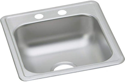 Elkay Dayton D117192 Single Bowl Top Mount Stainless Steel Bar Sink