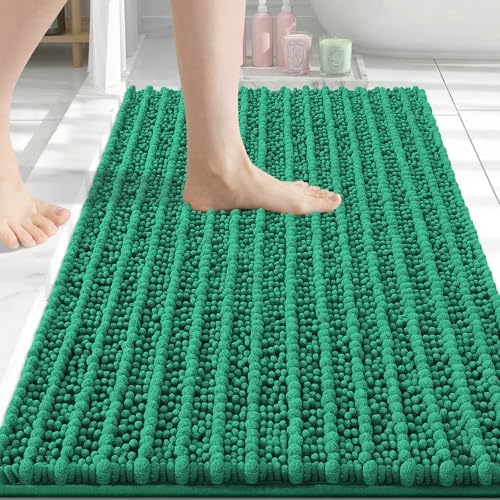 Arotive Bathroom Rugs Mat 30x20, Soft Absorbent Chenille Shaggy Bath Mat