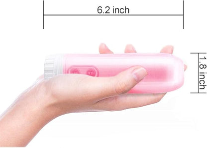 Portable Bidet Travel Bidet Sprayer Electric Handheld Bidet ,Ipx6 Waterproof ,with 2 Pressure Options,for Personal Hygiene Cleaning,Pink