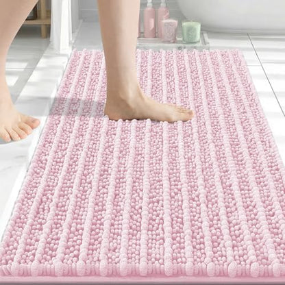 Arotive Bathroom Rugs Mat 30x20, Soft Absorbent Chenille Shaggy Bath Mat