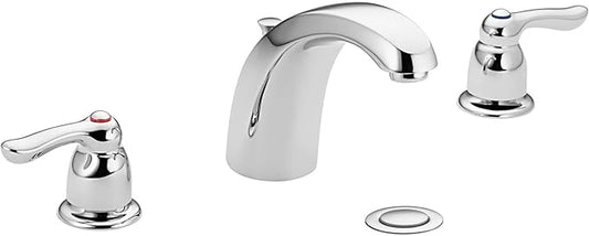 Moen 8922 Commercial M-Bition Widespread Lavatory Faucet with Drain 1.5 gpm, Chrome