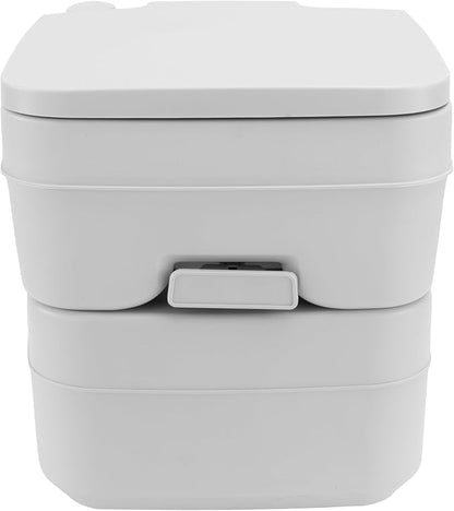 Portable 5 Gallon Gray Toilet