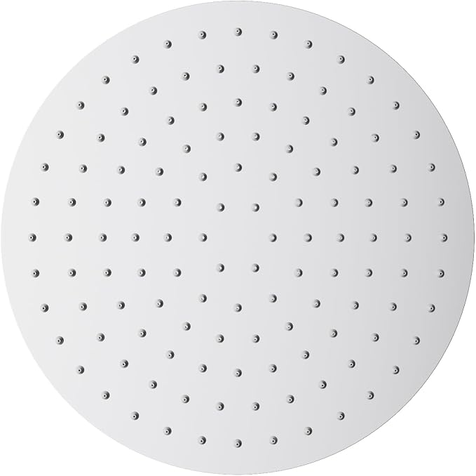 VBFF-Shower Head,rain shower head, 8 inch- Round Shower Head, 1.8 GPM Flow Rate, rainfall showerhead,VBFF11 (Chrome)