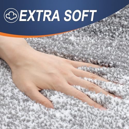 OLANLY Large Bathroom Rugs 40x32, Extra Soft Absorbent Microfiber Bath Rugs