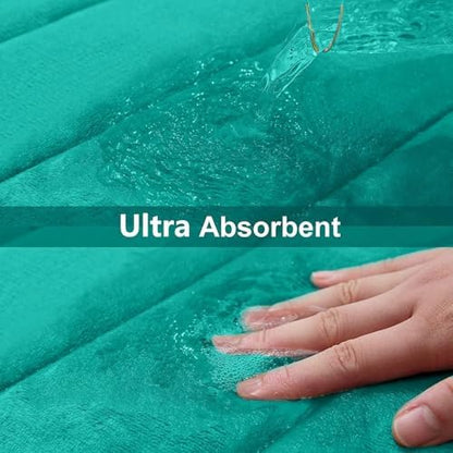 Buganda Memory Foam Bath Mat 59 x 17, Ultra Soft Absorbent Bathroom Rugs