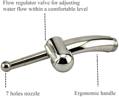 Hand Held Bidet sprayer for Toilet Showerhead Cleaning Kit Bathroom Handheld Shower