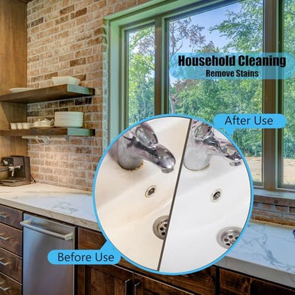 2026 New Upgrade Toilet Cleaning Screens Toilet Cleaner Hard Water 5.5 x 4 Inch Flexible Scrubbing Pads Remove Calcium Deposits Carbon Rust for Toilet Kitchen