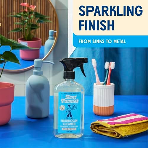 Aunt Fannie's Bathroom Cleaner Vinegar Spray, 16.9 oz, Pack of 3