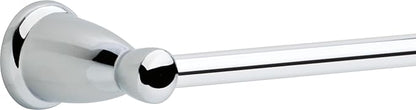 Franklin Brass Kinla 3-Piece Bathroom Set Polished Chrome 24" Towel Bar Racks, Toilet Paper Holder, Ring Hardware KIN3PC-PC