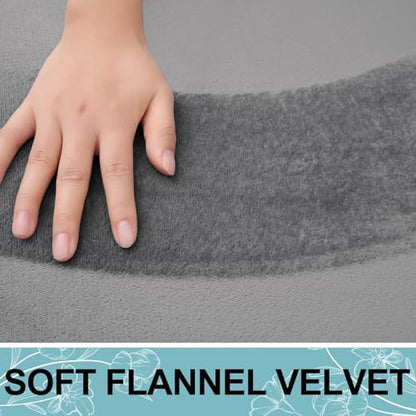 Smiry Memory Foam Bath Mat 36x24, Extra Soft and Absorbent Bathroom Rugs
