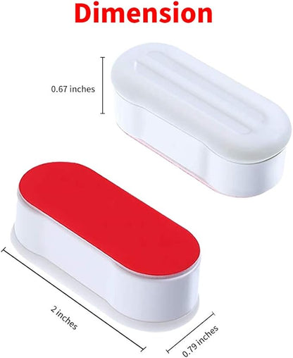 Longe Bidet Toilet Seat Bumper for Replacement Kit with With Strong Adhesive, Sticking Buffer Attachment for Use With Bidets - 8 PCS