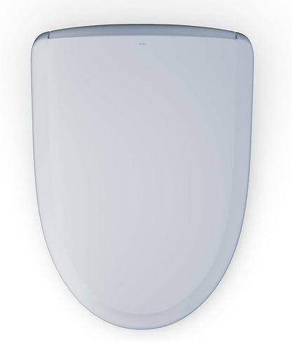 TOTO® WASHLET®+ S7 Electronic Bidet Toilet Seat with EWATER+® Bowl and Wand Cleaning and Classic Lid, Elongated, Cotton White - SW4724AT40#01