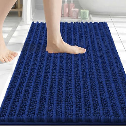 Arotive Bathroom Rugs Mat 34x21, Soft Absorbent Chenille Shaggy Bath Mat