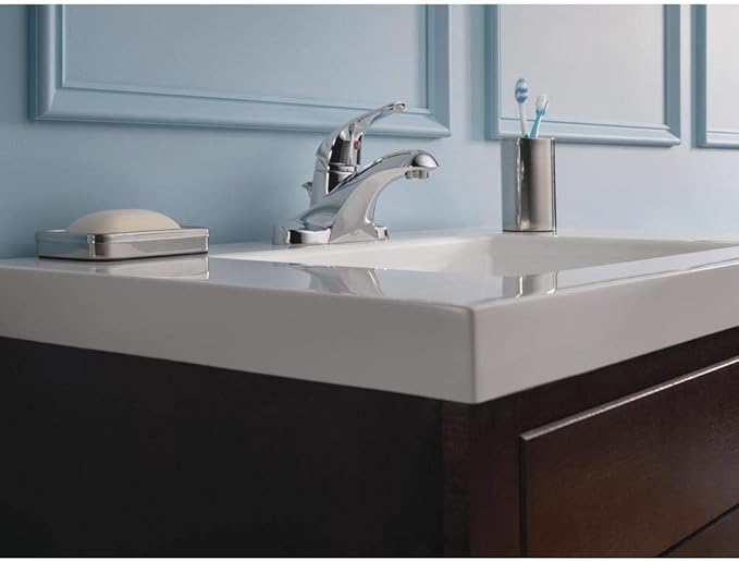 FAUCET B510LF-PPU-ECO Single Handle Center Set Lavatory Faucet, Chrome