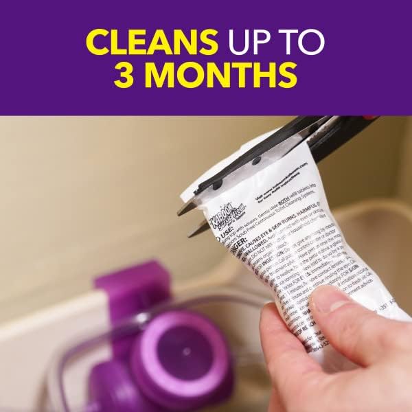 Kaboom Scrub Free! Continuous Clean Toilet Cleaning Refill Tablets (2 Count Per Package) *Refill Tablets Only.