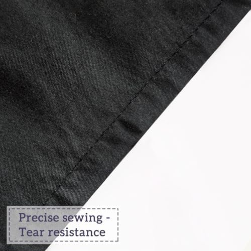 Farmhouse Ruffle Shower Curtain, Black, 72 x 72 in
