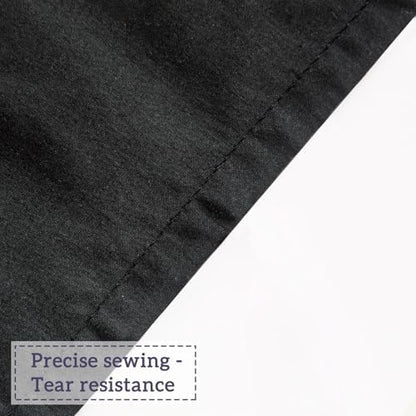 Farmhouse Ruffle Shower Curtain, Black, 72 x 72 in