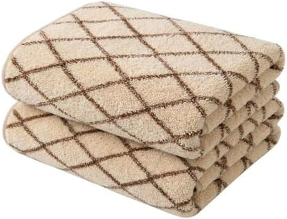 2-Pack Microfiber Bath Towels (27x54 Inches) - Ultra Soft & Quick Dry, 3X Absorbency, Lightweight for Gym, Yoga, Travel & Spa - Perfect for Home, Fitness & Post-Workout