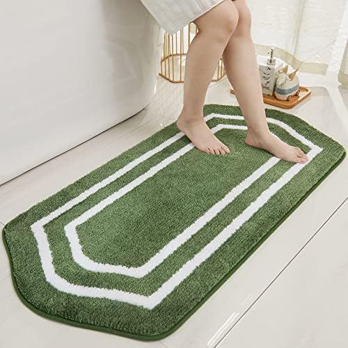 COSY HOMEER Non-Slip Bath Mat Extra Thick Absorbent Plush Washable