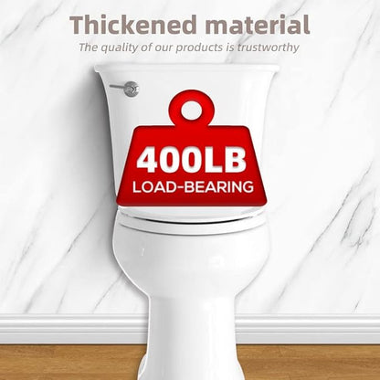Round Toilet Seat, Slow Close Quick-Release Hinges, Heavy Duty Soft Close, Quiet-Close Lid And Seat For Standard Toilets, Easy To Install And Clean, Never Loosen, White(16.5”)