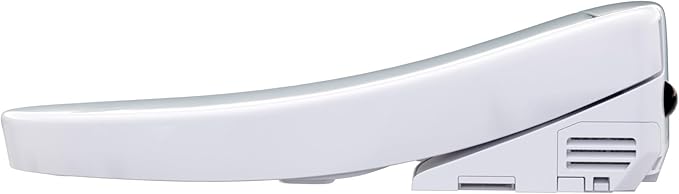 TOTO WASHLET S5 Electronic Bidet Toilet Seat with Instantaneous Water Heating, PREMIST and EWATER+ Wand Cleaning, Elongated, Cotton White - SW3446#01