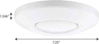 Progress Lighting P810029-028-30 Intrinsic Close-to-Ceiling, White, 1.57x7.25x7.25