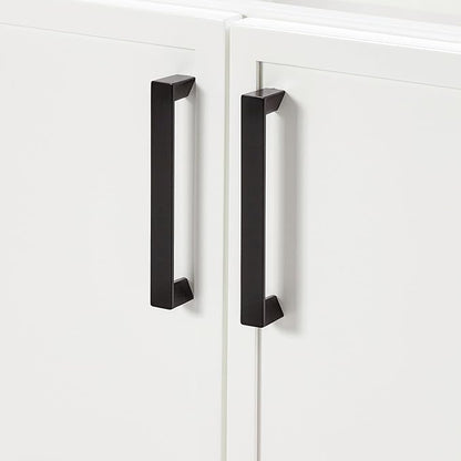 ARIEL Kelly 72-inch Bathroom Vanity with Sink,Solid Wood, 1.5-inch Pure White Quartz Countertop & Backsplash, Double Oval Porcelain Sink, 4 Soft Closing Doors, 5 Dovetail Drawers, White