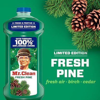 Mr. Clean All Purpose Cleaner, Cleaning Liquid, Fresh Pine, 41oz