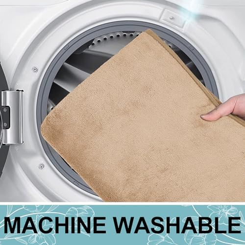 Smiry Memory Foam Bath Mat 70x24, Extra Soft and Absorbent Bathroom Rugs