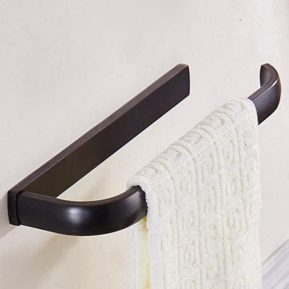 WINCASE Bronze Towel Holder, Bathroom Hand Towel Ring, Oil Rubbed Towel Rack Hanger Wall Mounted Bath Accessories Hardware ORB