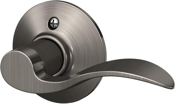SCHLAGE Lock Company F170ACC620LH Acc 620 SCHLAGE F170 Lh Dummy Door Lever, 2.72 in Projection X 4-1/8 in L, Long, Antique Pewter