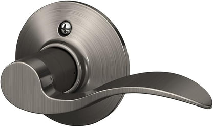 SCHLAGE Lock Company F170ACC620RH Acc 620 SCHLAGE F170 Rh SCHLAGE Decorative Dummy Door Lever, 2.72 in Projection X 4-1/8 in L, Long, Antique Pewter
