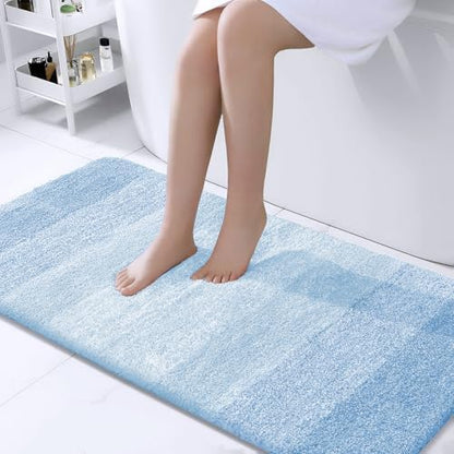 OLANLY Bathroom Runner Rug 44x24, Extra Soft Absorbent Microfiber Bath Rugs
