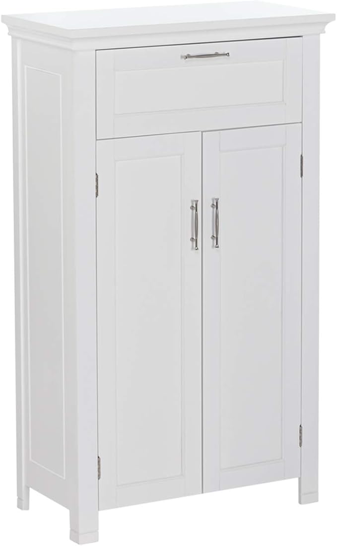 RiverRidge Somerset Two-Door Floor Cabinet, White